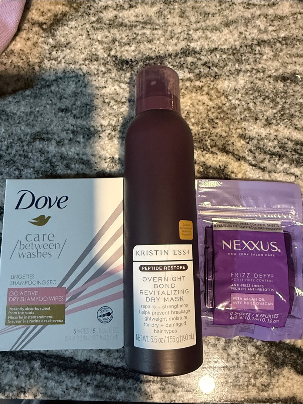 NWT hair care trio. You get all 3! Kristiness overnight bond mark for hair.